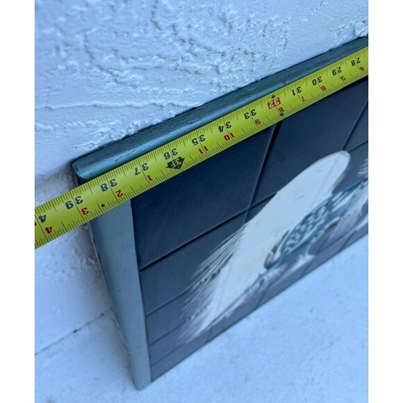 Spirit Horse Serigraph Tile Art Work Artist A M Henry 68 The Action Horse Series - Picture 10 of 13